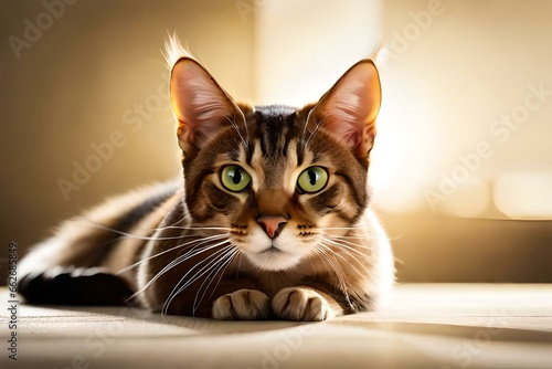 Beautiful and Aw-Inspiring Images of Cats - AI Generative © Max_T