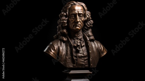 Bronze bust of Antonio Vivaldi photo