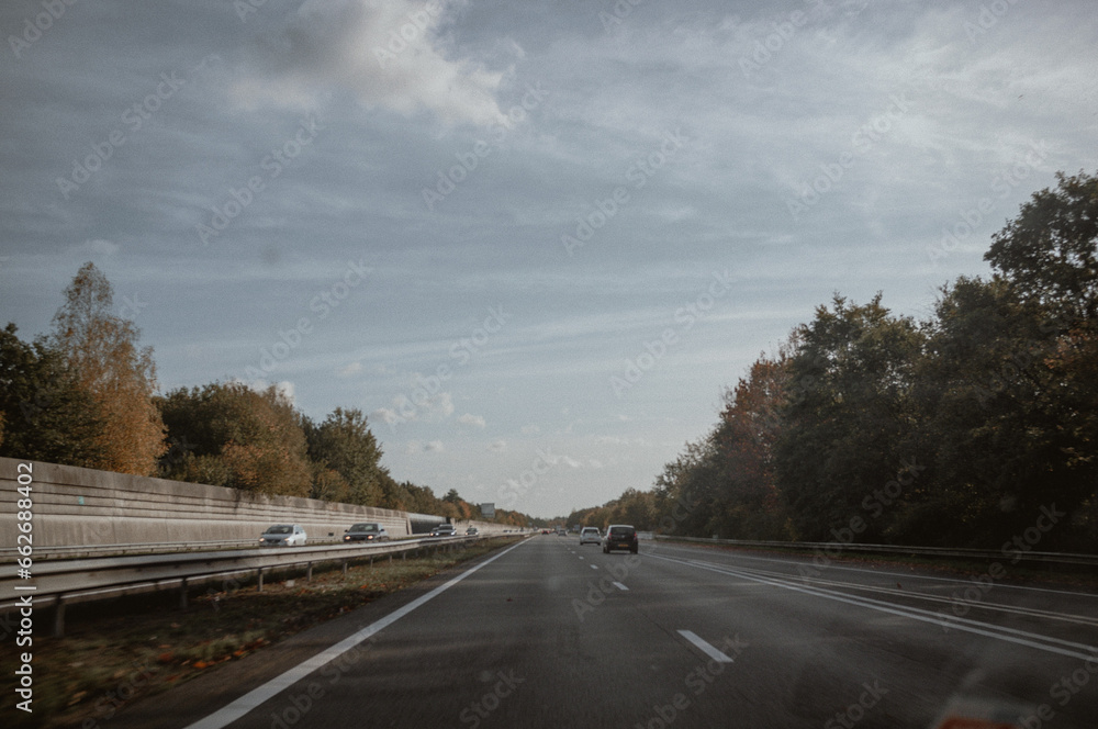 driving on the road driving on the road