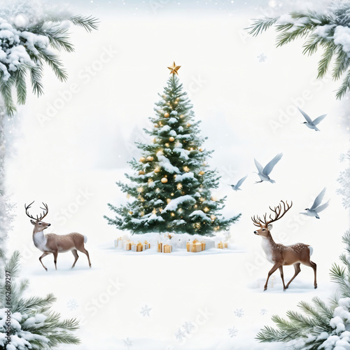 Christmas Theme Background