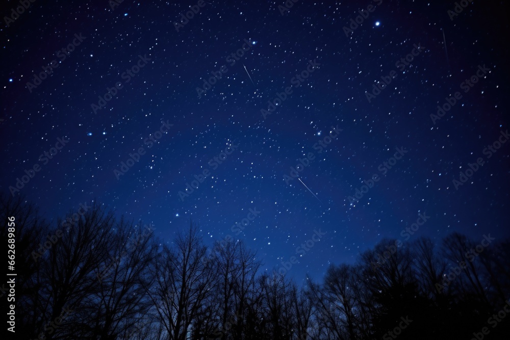 cluster of stars in the night sky