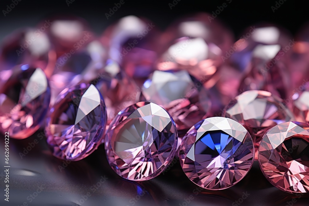 Background of pink and purple gradient diamonds with an elegant touch, Generative AI Background of pink and purple gradient diamonds with an elegant touch, Generative AI