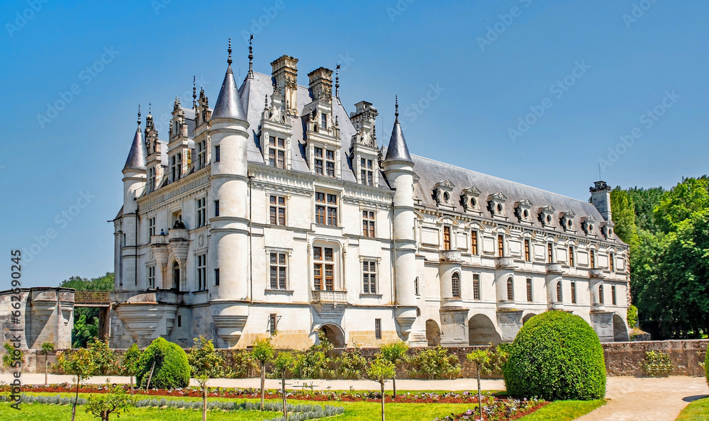 Das wunderschöne Schloss in Frankreich