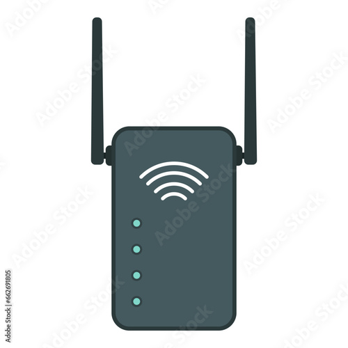 Wifi conneciton booster device isolated