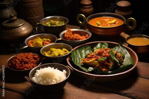 close up image of traditional home cooked food