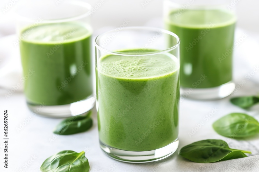 a kid-friendly smoothie made with spinach, banana, and milk a kid-friendly smoothie made with spinach, banana, and milk