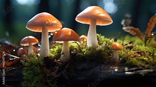 Psychedelic mushrooms.