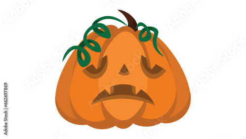 Wallpaper Mural Haunted Pumpkin Patch (vector, logo, illustration) Torontodigital.ca