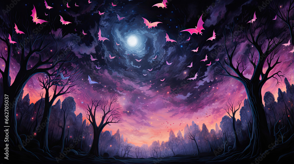 Fototapeta premium Gummy Bat Nocturne