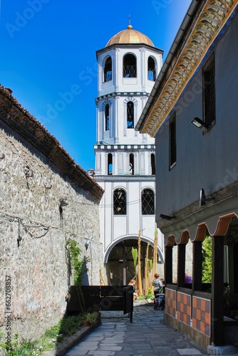 Picturesque view of Saint Constantine and Helena Church in Bulgaria photo