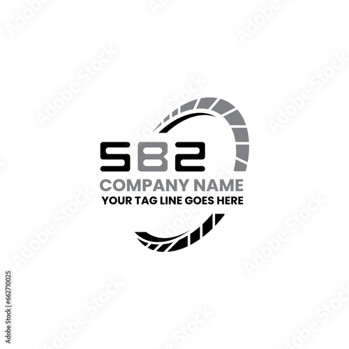 SBZ letter logo vector design, SBZ simple and modern logo. SBZ luxurious alphabet design   photo