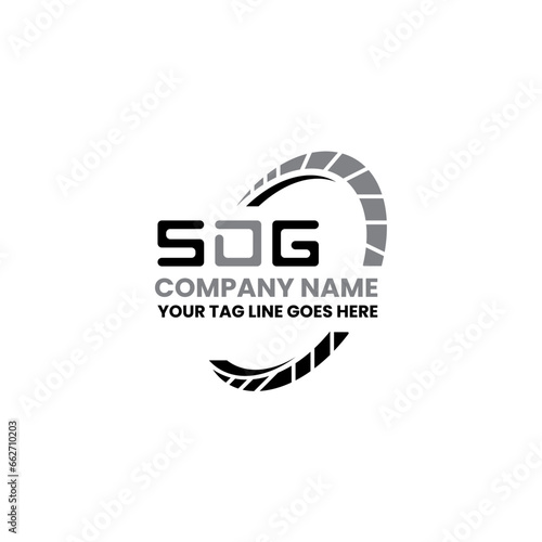 SDG letter logo vector design, SDG simple and modern logo. SDG luxurious alphabet design  