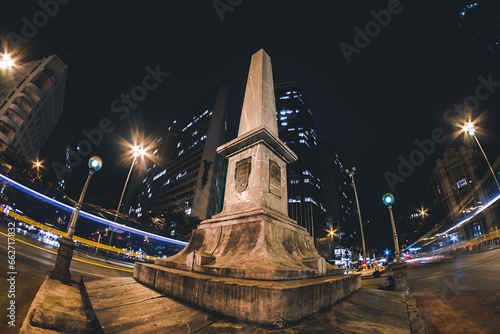 Obelisco da praça Sete de Setembro , Belo Horizonte, Minas Gerais