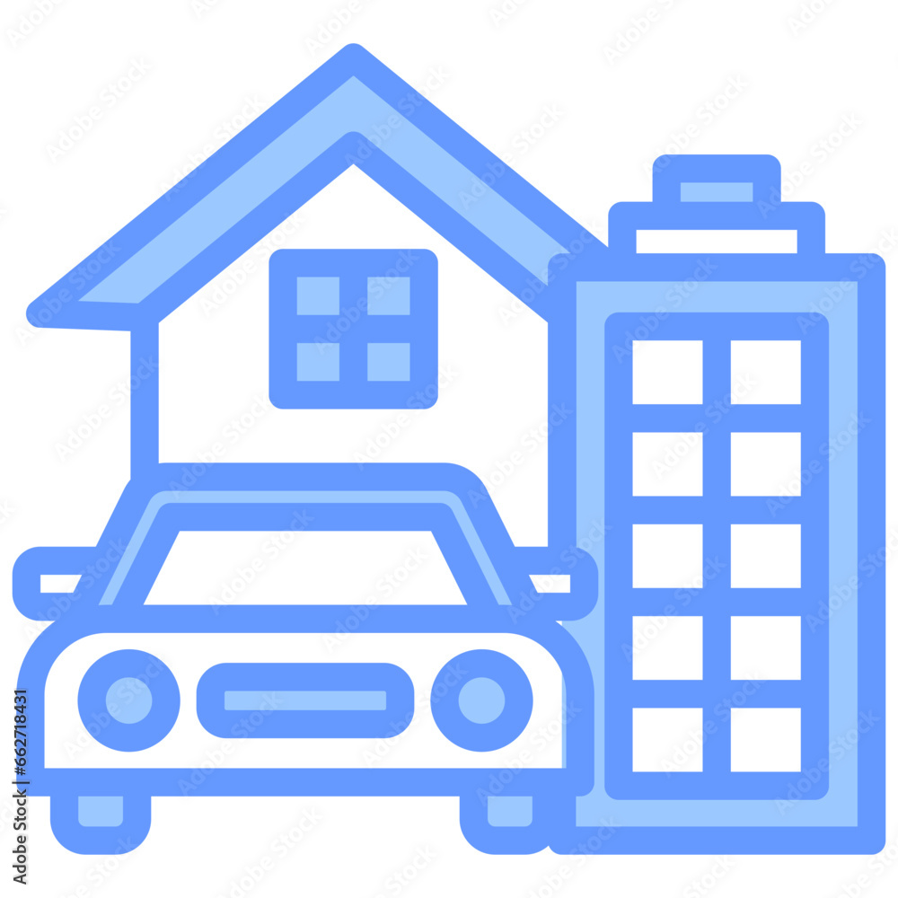 Tangible Assets Blue Icon Tangible Assets Blue Icon