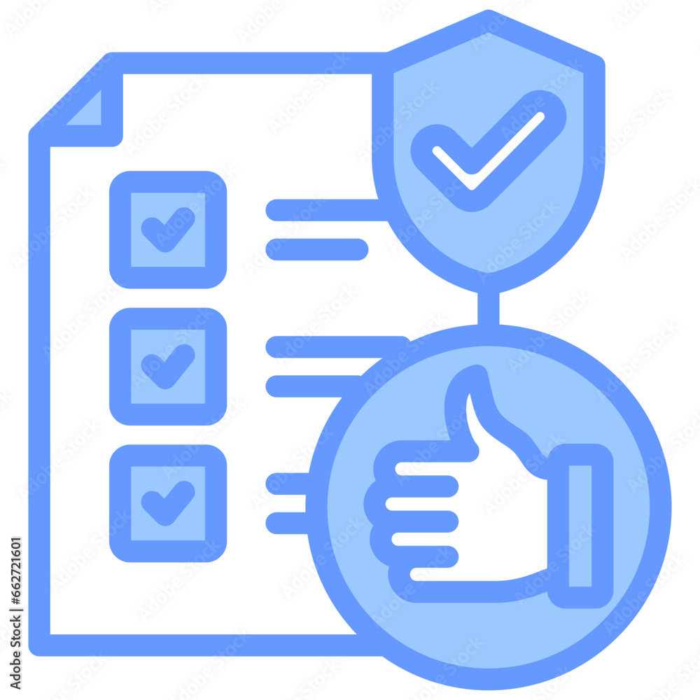 Regulations Compliance Blue Icon Regulations Compliance Blue Icon