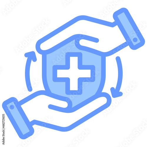 Hygiene Practices Blue Icon