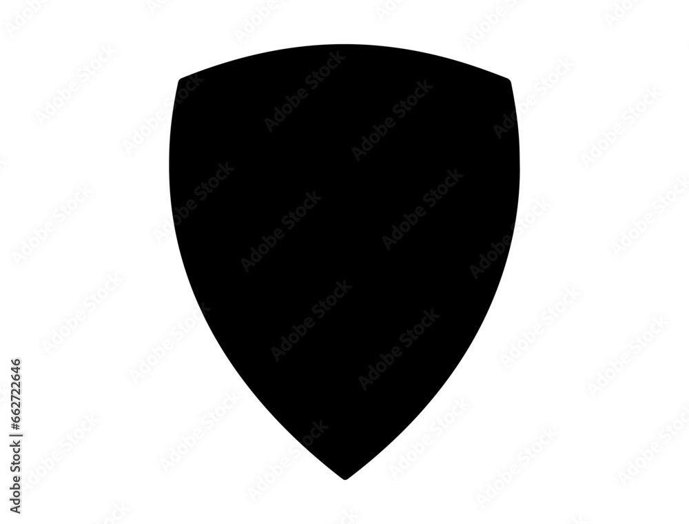 Police badge silhouette vector art Police badge silhouette vector art