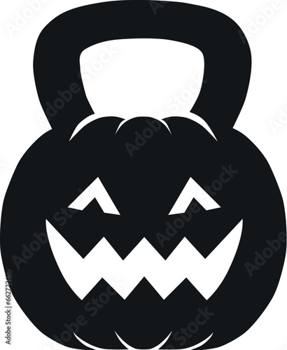 Halloween Workout with Kettlebell Pumpkin - Fitness & Gym