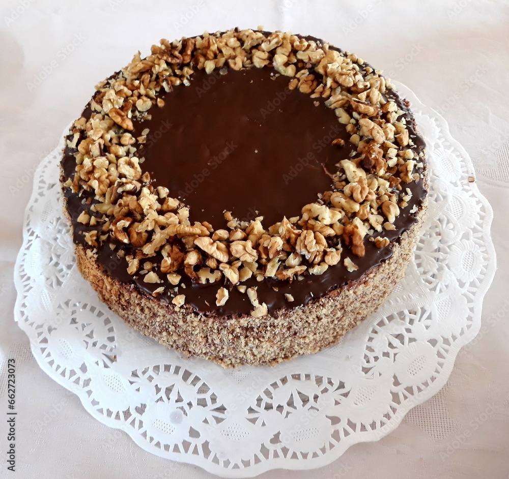 chocolate cake on a plate chocolate cake on a plate