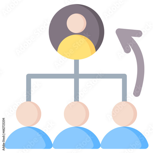 Succession Planning Flat Icon