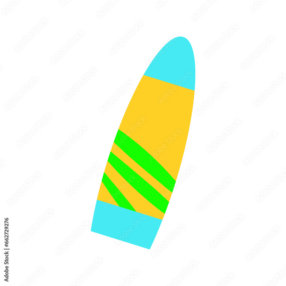Set cute summer holiday beach elements Set cute summer holiday beach elements