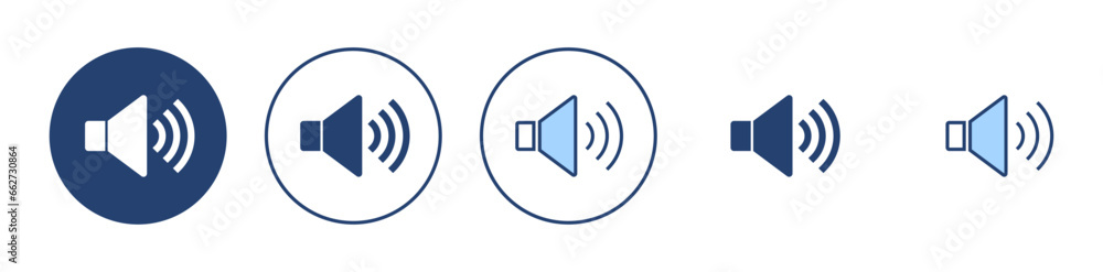 Speaker icon vector. volume sign and symbol. loudspeaker icon. sound symbol Speaker icon vector. volume sign and symbol. loudspeaker icon. sound symbol