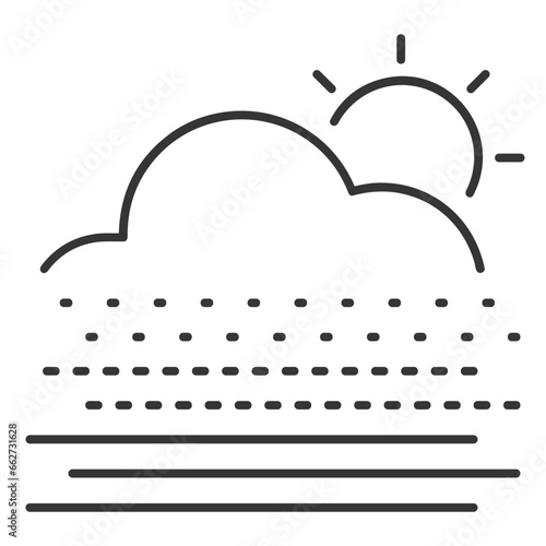 Cloud storage icon symbol vector image. Illustration of the database server hosting cloud system digital design image