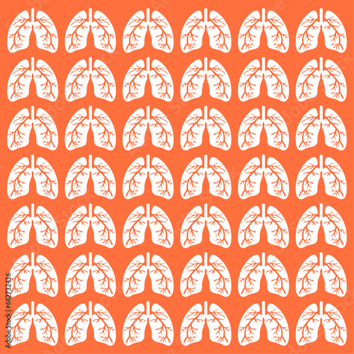 chronic obstructive pulmonary awareness month vector image illustration