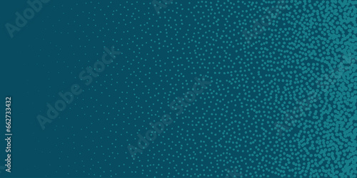 Noisy Stipple Dots Background. Hand-Drawn Dotwork Texture with Blue Noise and Halftone Gradient. Grungy Vector Illustration.