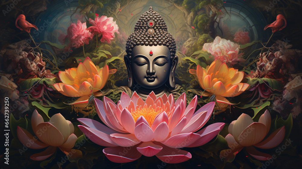 Buddha lotus