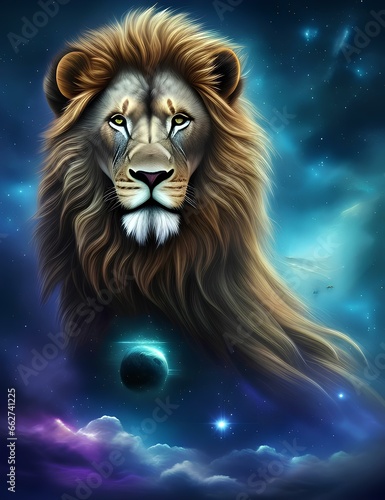 lion in the night © Tatton