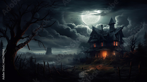 Eerie Haunted House