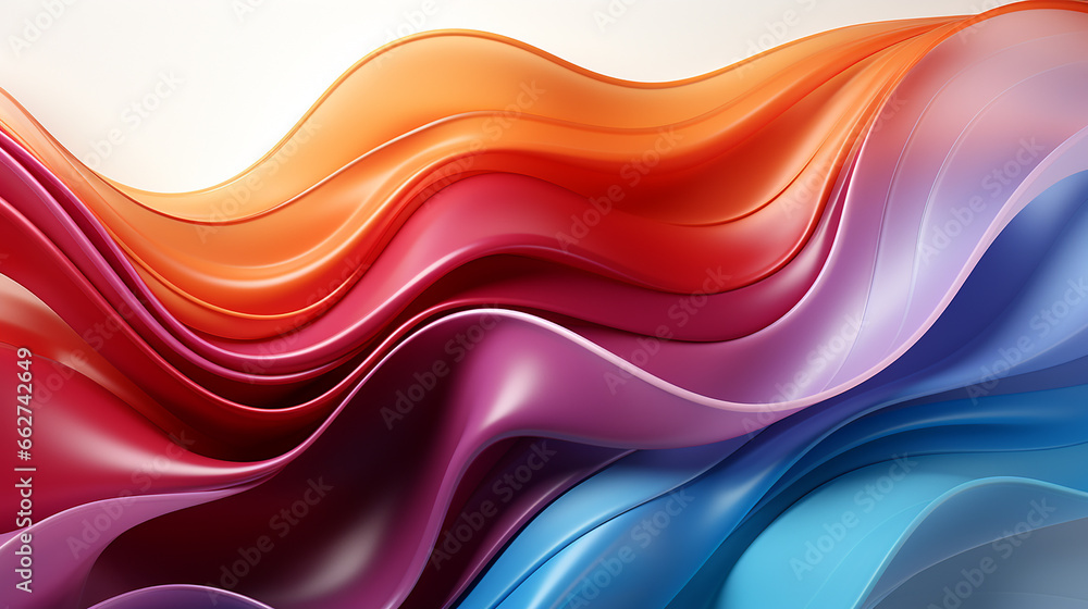 Colored waves abstract background Colored waves abstract background
