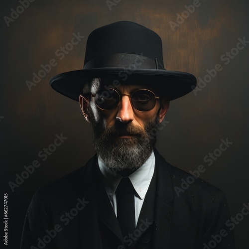 an artistic portrait of a Jew