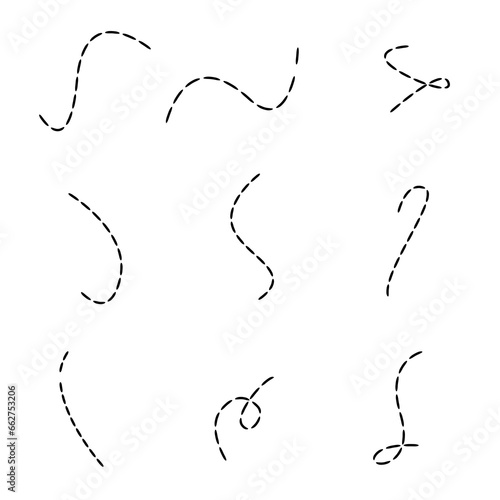 Simple Bee Trails line art vector. Use it for design elements, design decor, etc