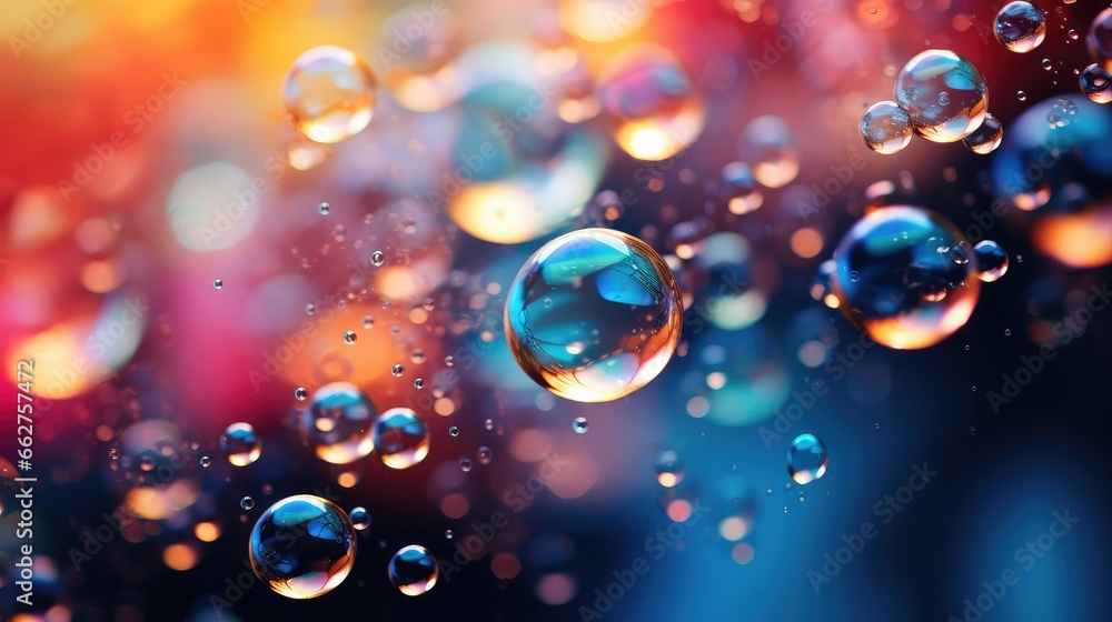 Colourful Bubbles Abstract Background Colourful Bubbles Abstract Background