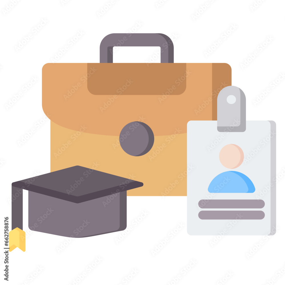 Internship Flat Icon Internship Flat Icon
