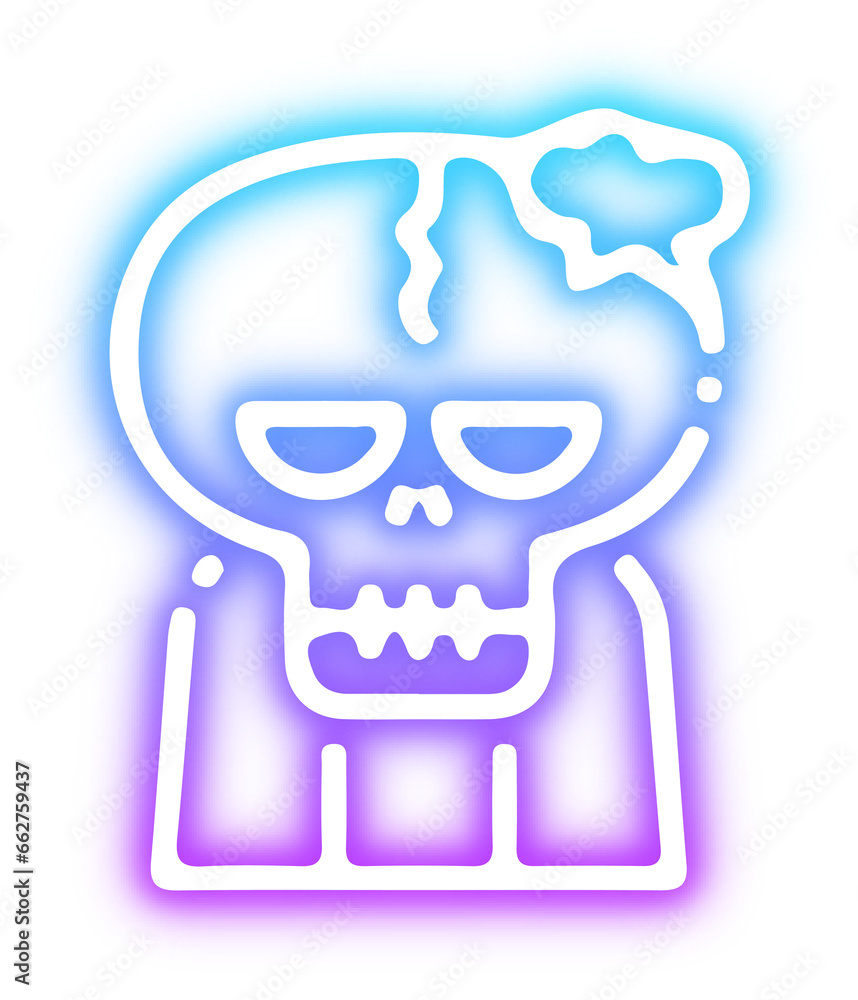 Set of Halloween neon Set of Halloween neon