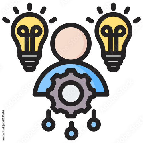 New Generation Outline Color Icon