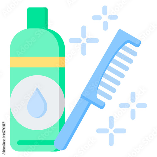 Haircare Flat Icon