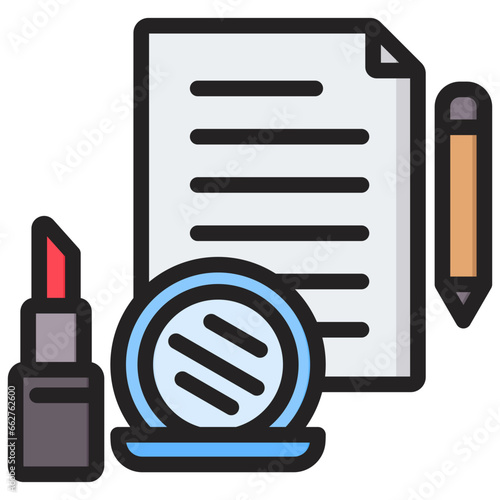 Designers Outline Color Icon