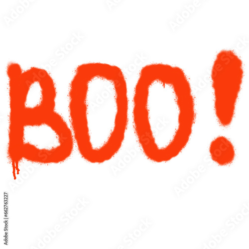 Boo Graffiti Spray Paint