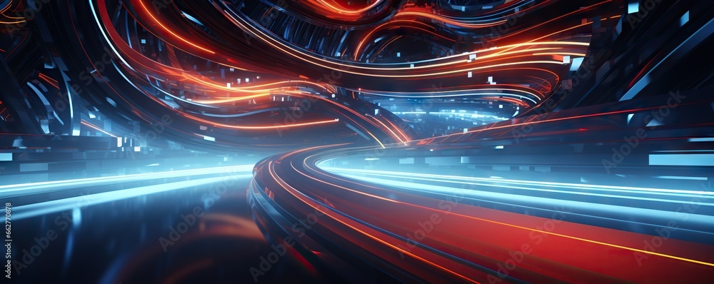 Abstract digital background. Can be used for technological processes, neural networks and AI, digital storages, sound and graphic forms, science, education, etc. Abstract digital background. Can be used for technological processes, neural networks and AI, digital storages, sound and graphic forms, science, education, etc.