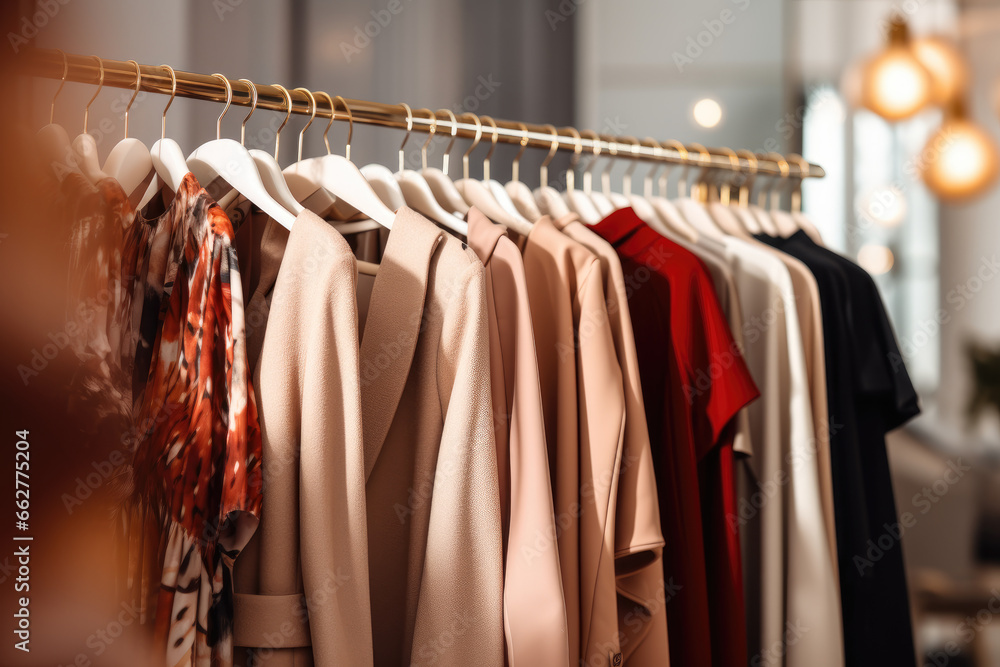 Obraz premium interior of clothing store