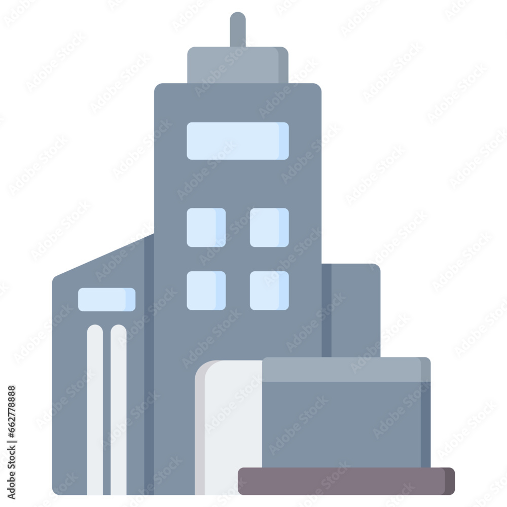 Company Name Flat Icon Company Name Flat Icon