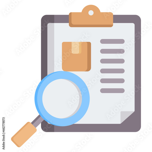 Provide Detail Flat Icon