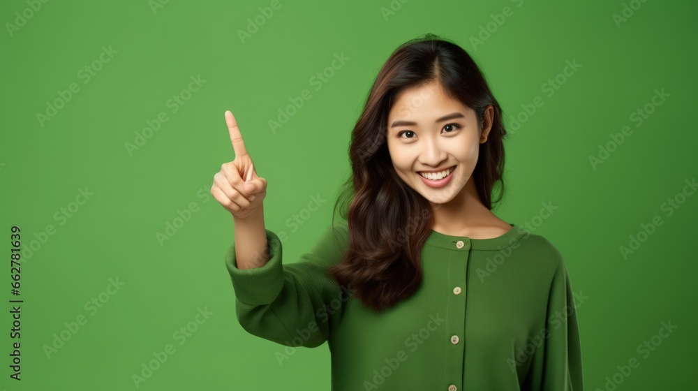 Teenager smiling stand isolated on pastel color background studio. Teenager smiling stand isolated on pastel color background studio.