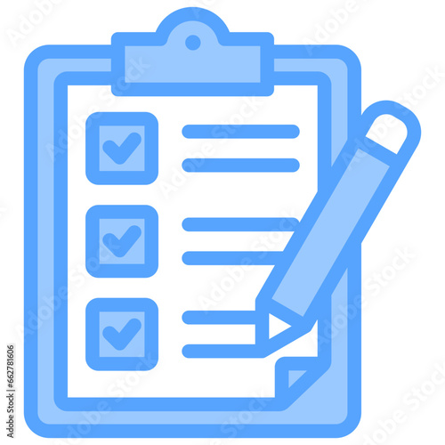 Listed Blue Icon