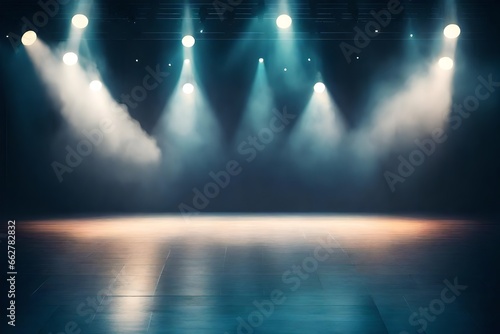spotlight on stage photo