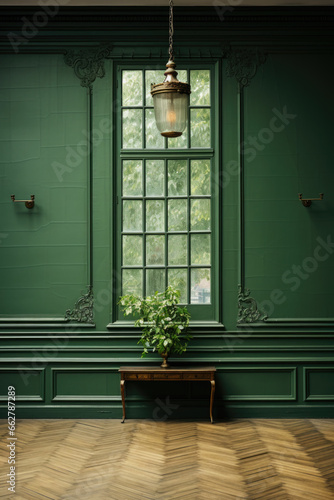 Zimmer in Grün photo